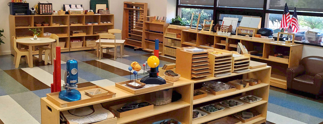 Busy Bees Montessori School classroom and community